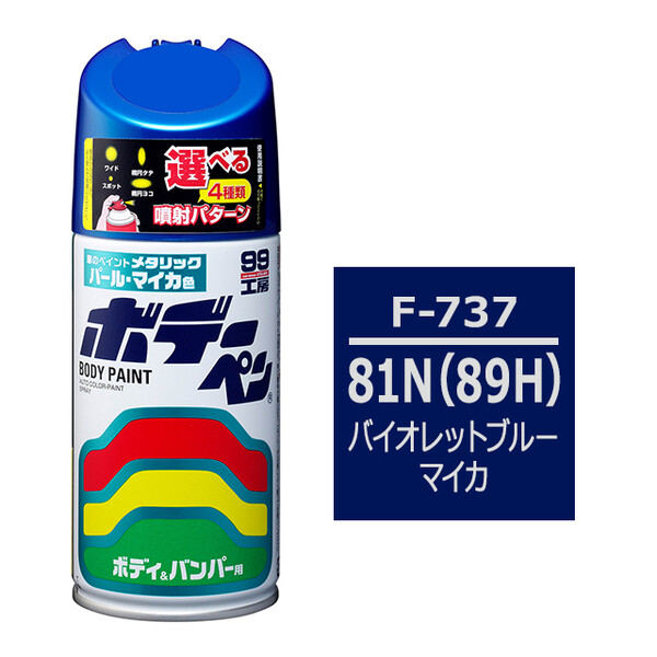 ソフト99 ボデーペン（スプレー塗料） F-737 【スバル・81N