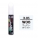 【ネコポス】タッチアップペン（筆塗り塗料） D-95 【ダイハツ・W06・スーパーホワイト】