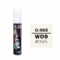 【ネコポス】タッチアップペン（筆塗り塗料） D-95E 【ダイハツ・W09・ホワイト】